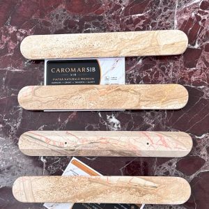 set manere din marmura crem pentru mobilier premium